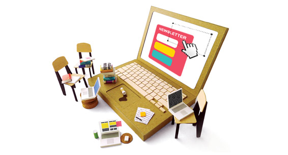 email marketing tren cac ung dung