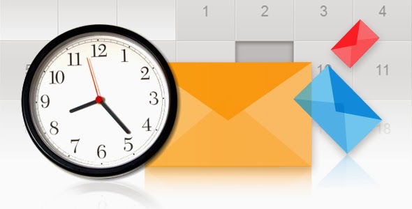 thời gian gửi email