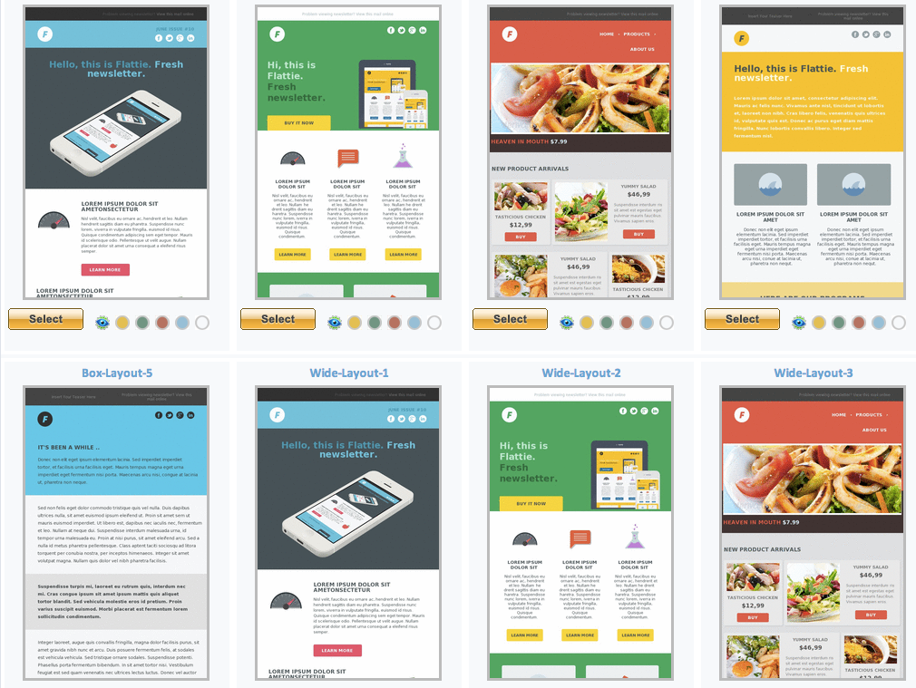email marketing template